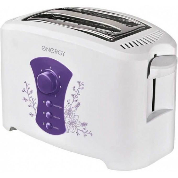 Тостер ENERGY EN-280 White/Purple 100025653685